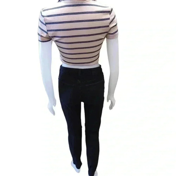 Joe’s Jeans Flawless The Charlie High Rise Skinny Dani  Black Distressed Size 30 - Picture 5 of 15